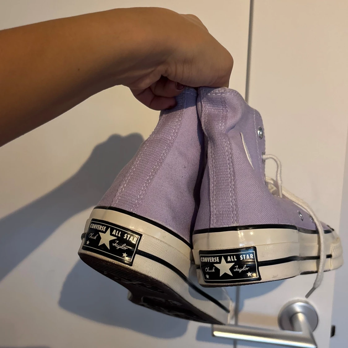 Ljuslila Converse All Star  - 2