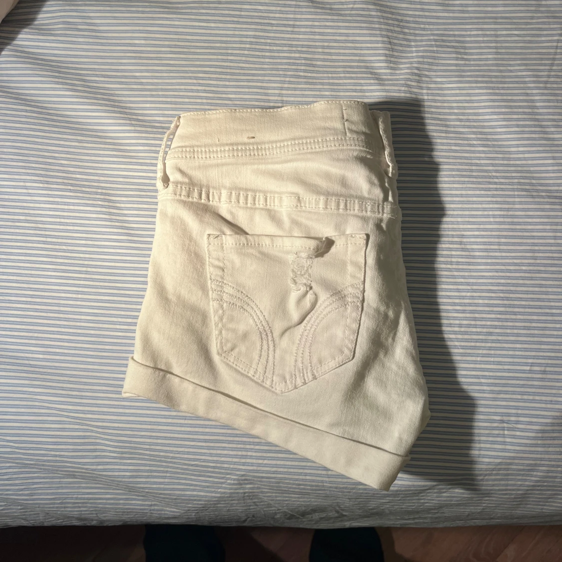 Vita jeansshorts Hollister - 3