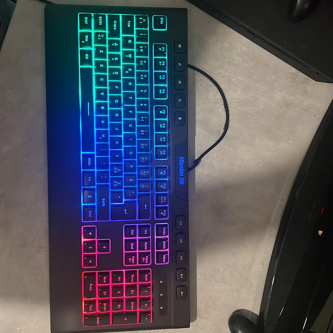 Mission SG RGB Gaming Keyboard