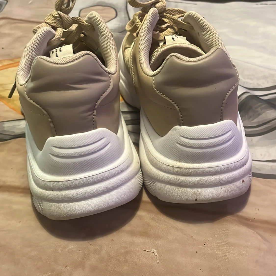 Chunky beige sneakers EU 40 - 4