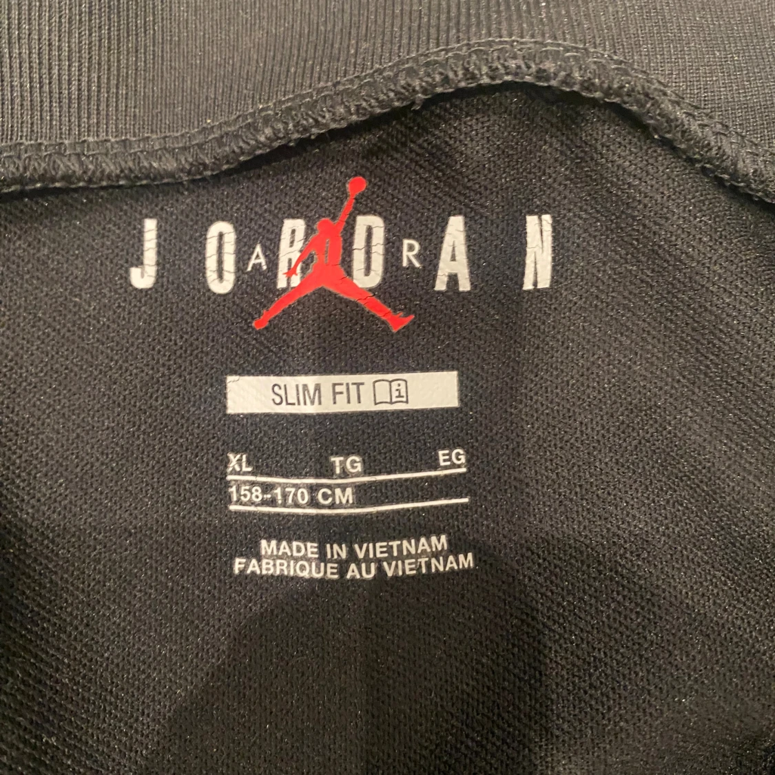 PSG x Jordan svart half zip tröja - 1