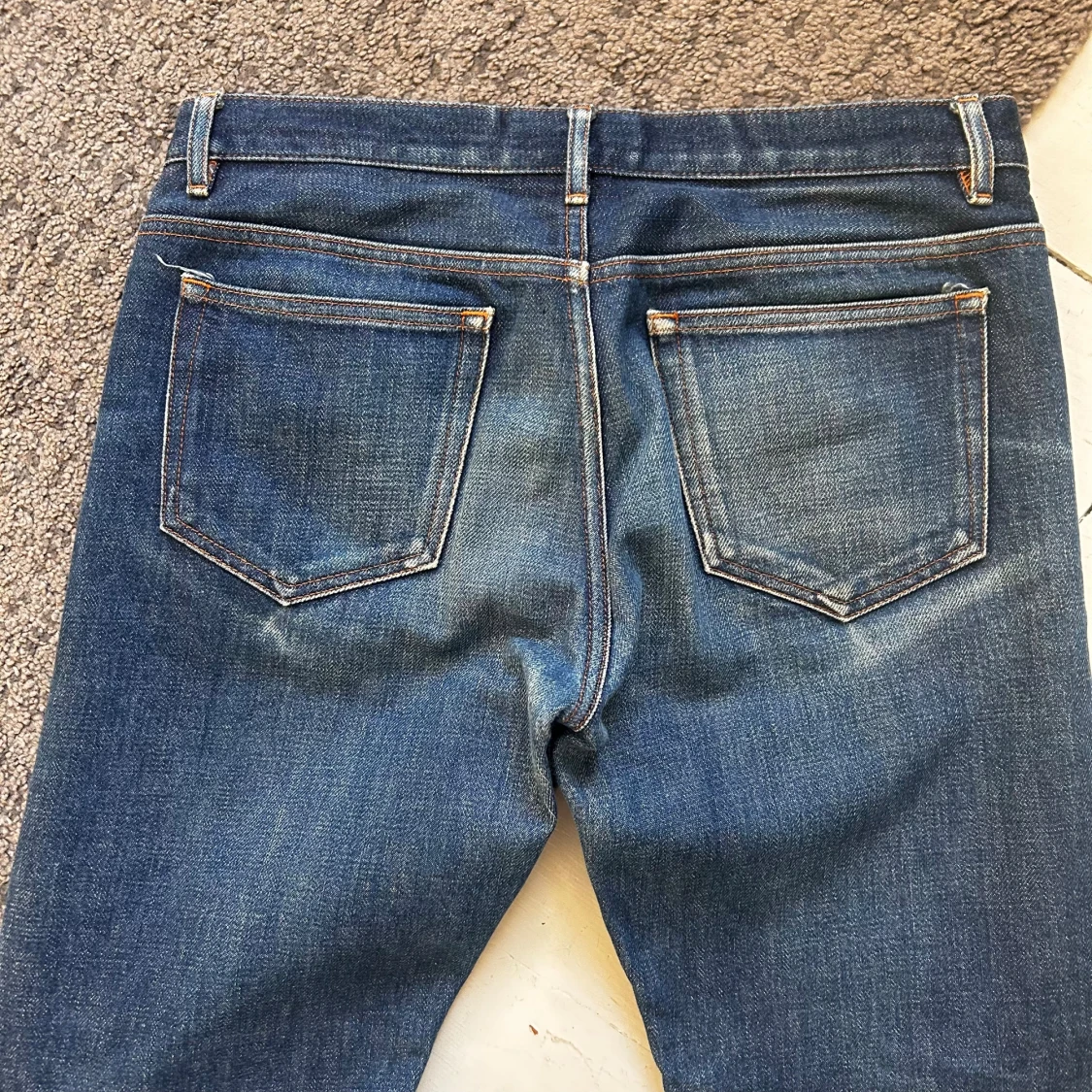 Mörkblåa APC Petit New Standard Jeans - 3