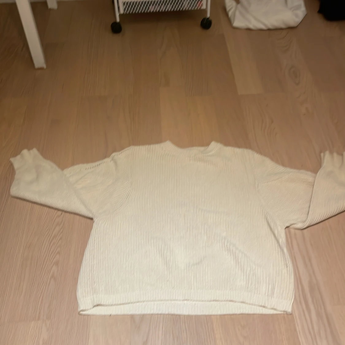 Beige stickad tröja Carin Wester XS - 2