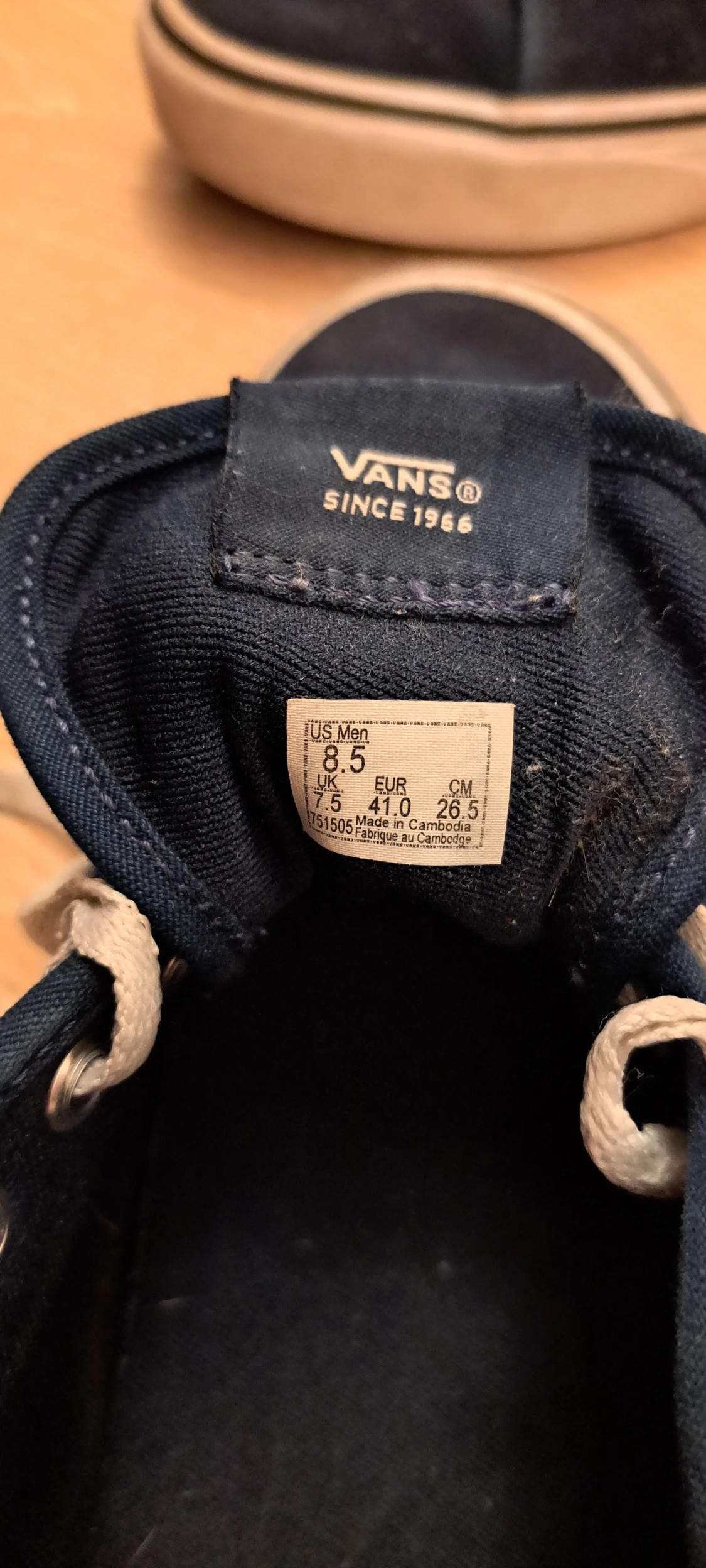 Svarta Vans sneakers strl 41 - 4