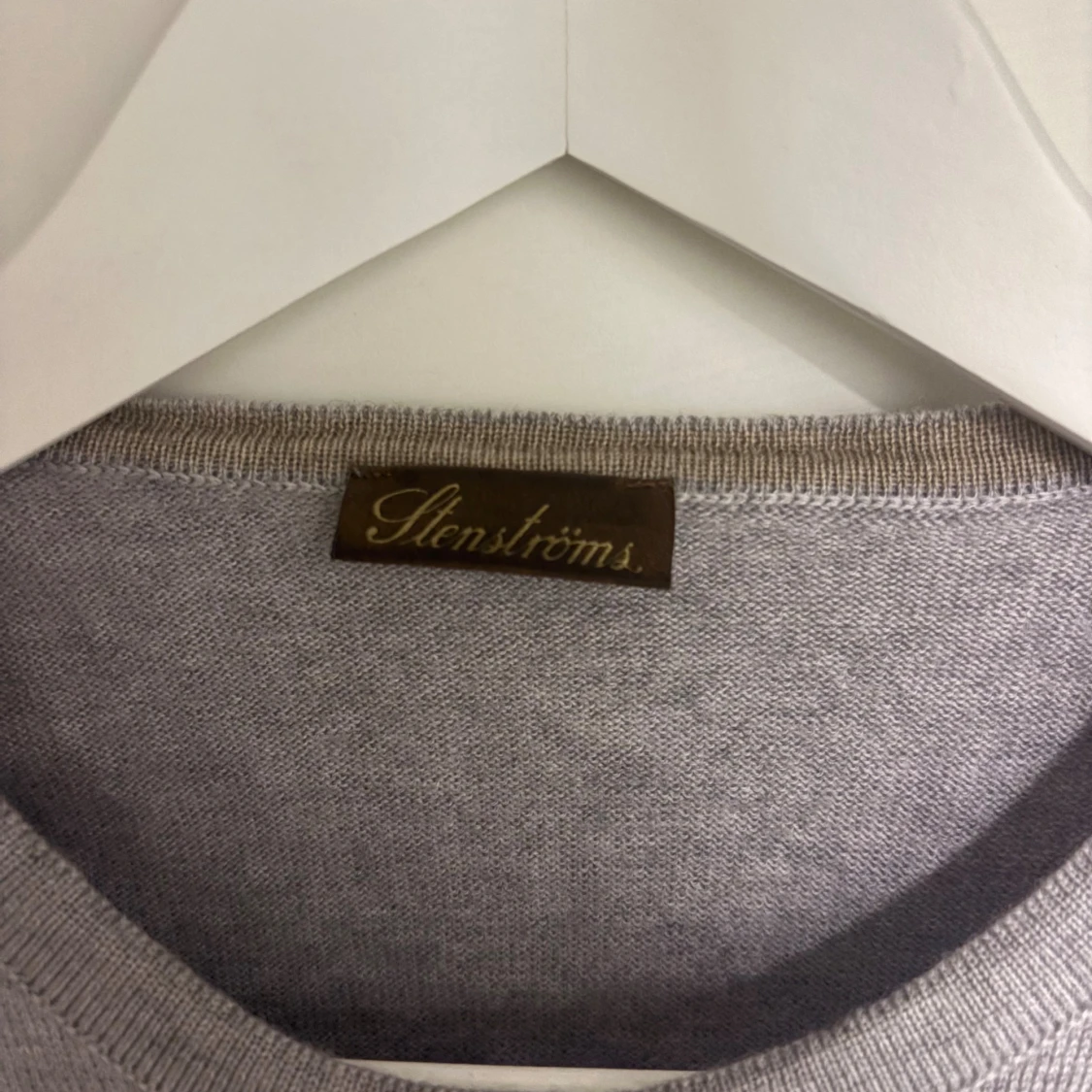 Grå stickad tröja från Stenströms - 2