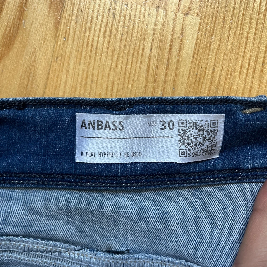 Replay Anbass Hyperflex jeans blå - 3