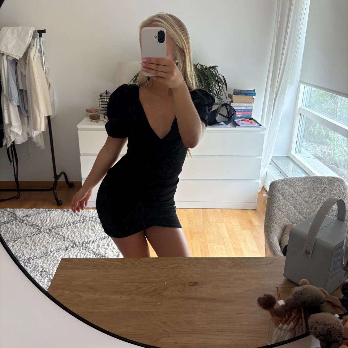 Svart festklänning H&M