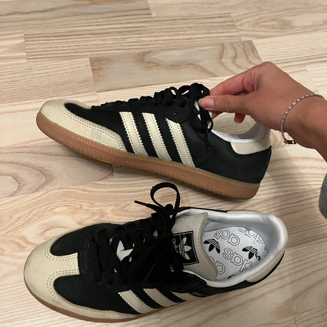 Adidas Samba OG svart/vit sneakers - 3