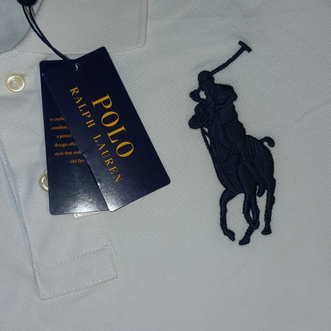Vit pikétröja från Polo Ralph Lauren - 1