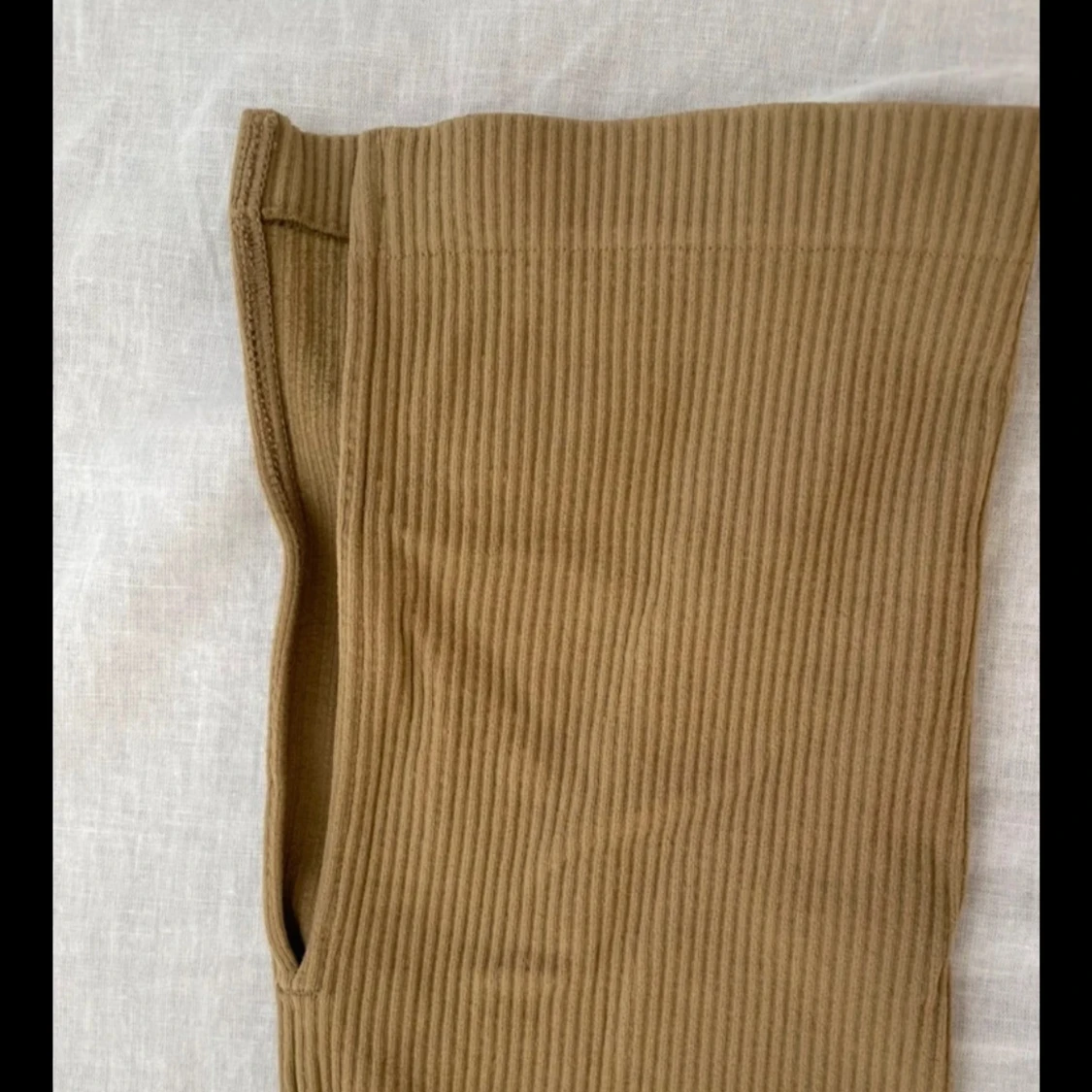 Beiga ribbade leggings från H&M XS - 2