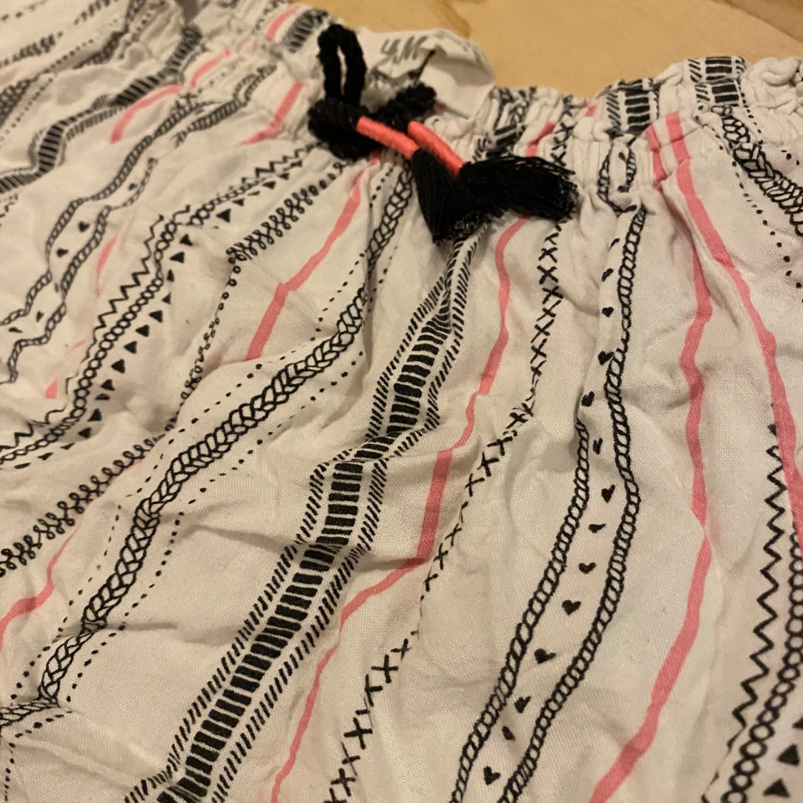 Randig croppad topp från H&M - 1