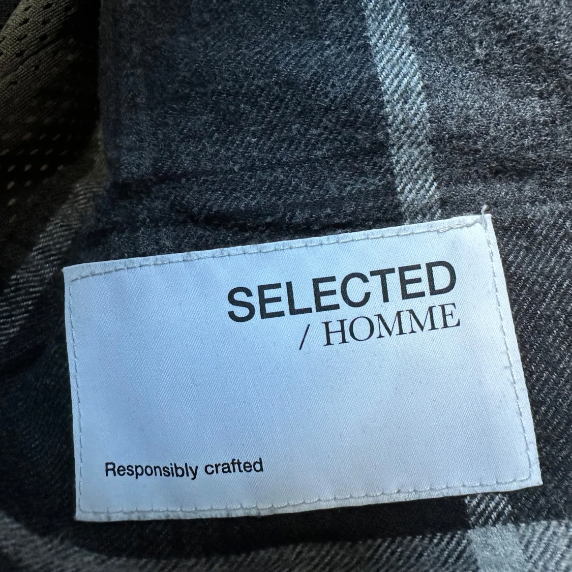 Beige teddyjacka från Selected Homme - 2