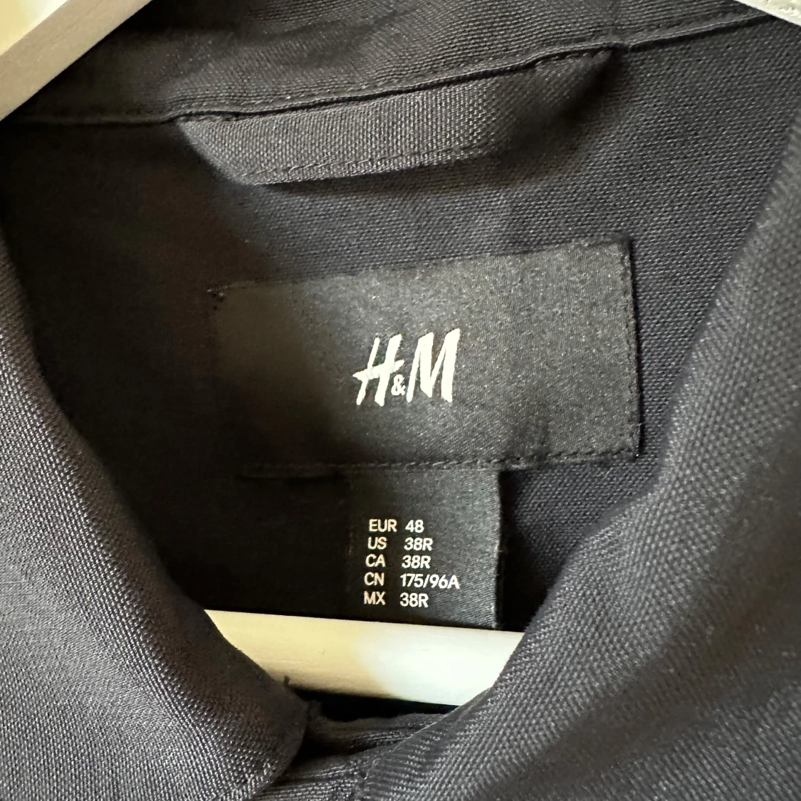 Svart overshirt från H&M, strl 48 - 2
