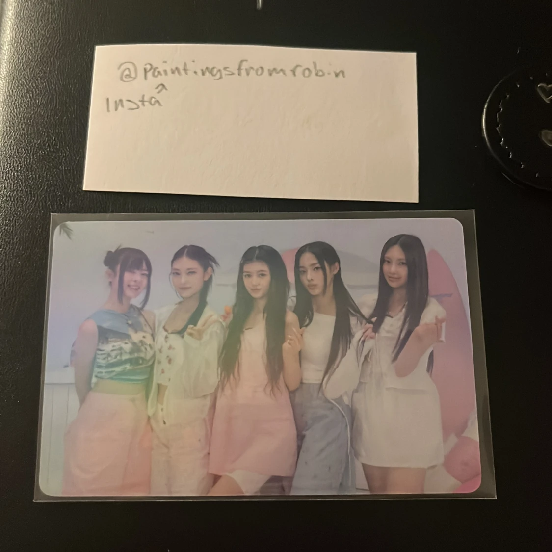 Newjeans photo card OT5  - 3