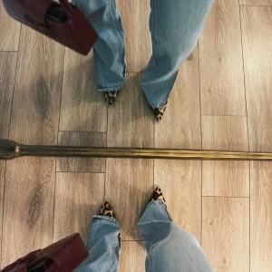 Leopard klackskor  - Helt nya klackskor från Nelly.com, säljs pga fel storlek 