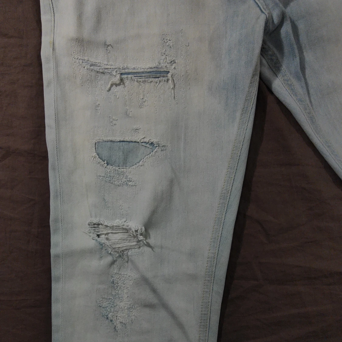 Ljusblå Dondup  Jeans med slitningar - 3