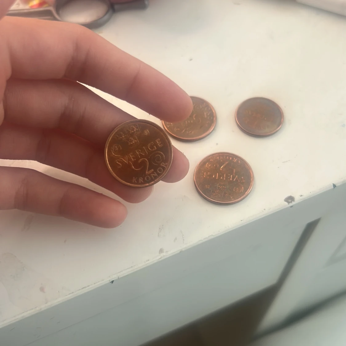 Svenska mynt, 1 och 2 kronor - 1