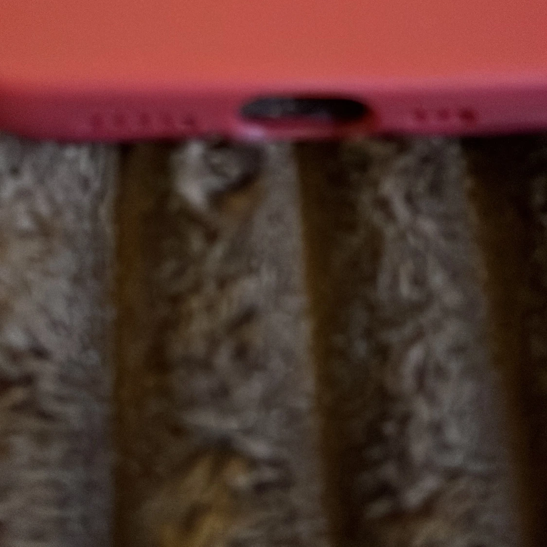 iPhone 13/14 Silikonfodral mörkröd  - 3