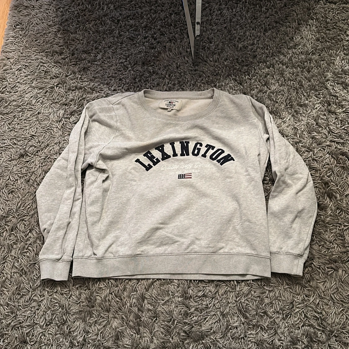 Grå Lexington sweatshirt