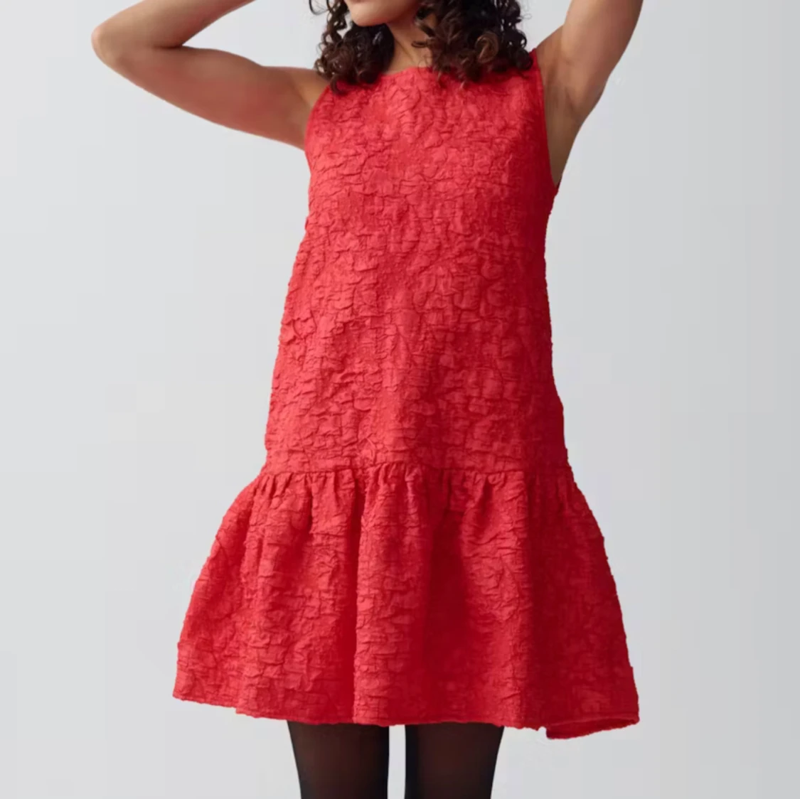 Röd klänning från Gina Tricot - 3