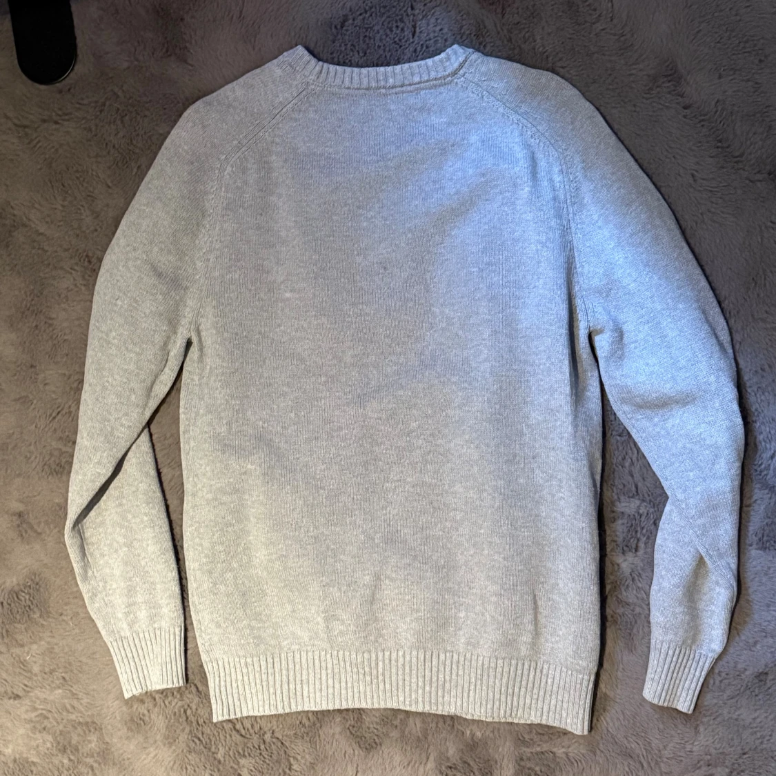 Grå stickad tröja Morris - 2