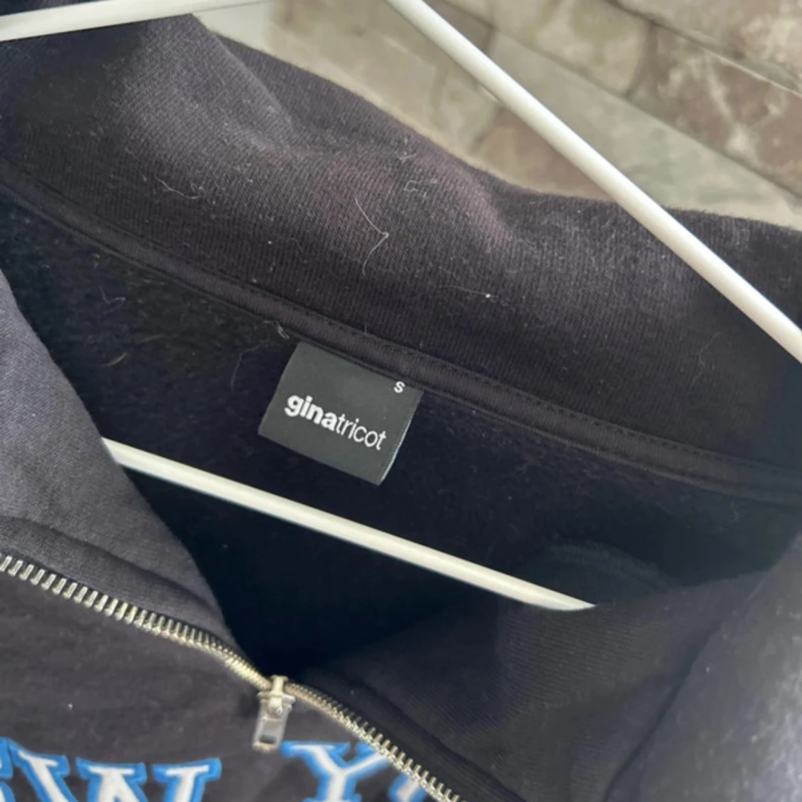 Svart half zip tröja Gina Tricot - 1