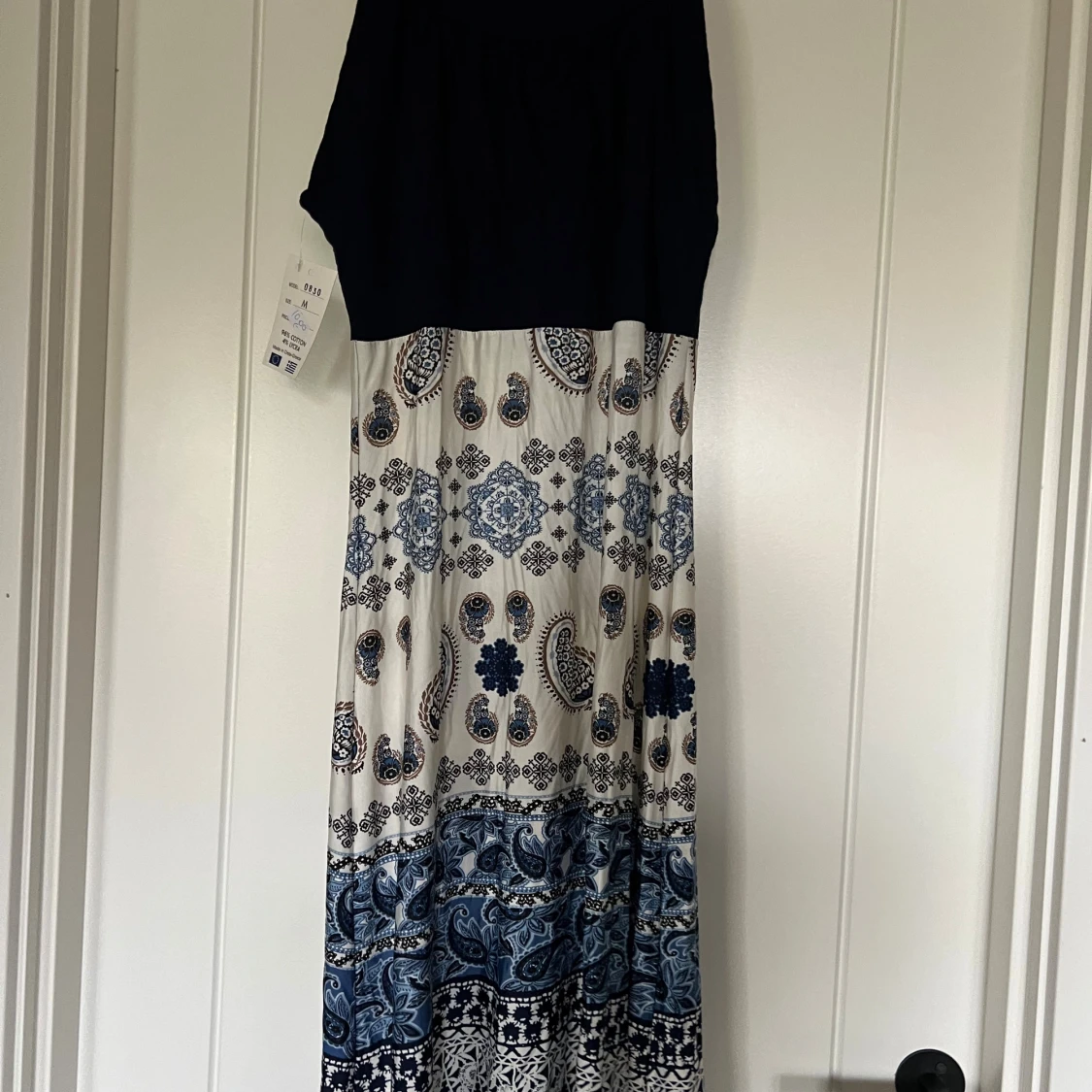 Blåvit klänning - 1