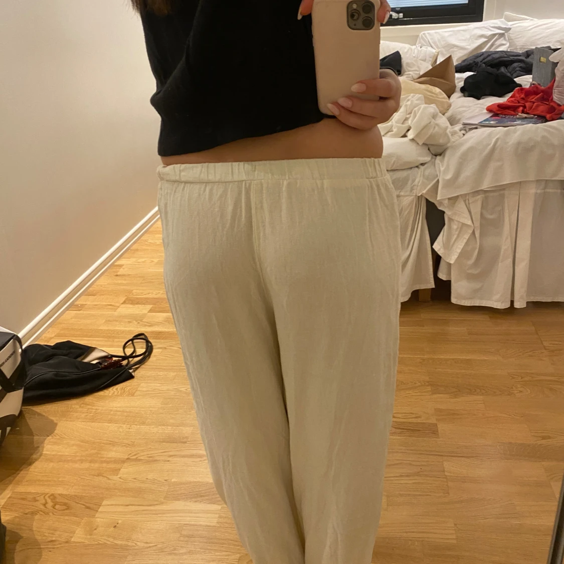 Vita linnebyxor från Pacific Republic - 1