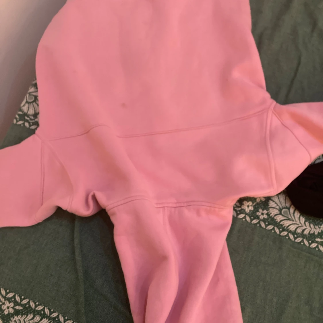 Rosa hoodie från Burberrys med huva - 1