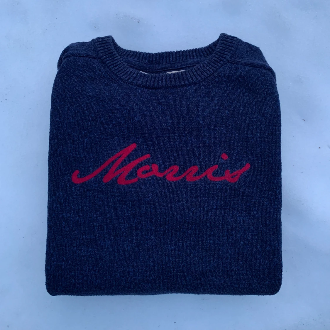 Morris Stickad Tröja