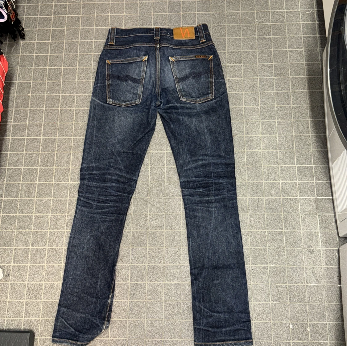 Nudie jeans mörk blå - 1