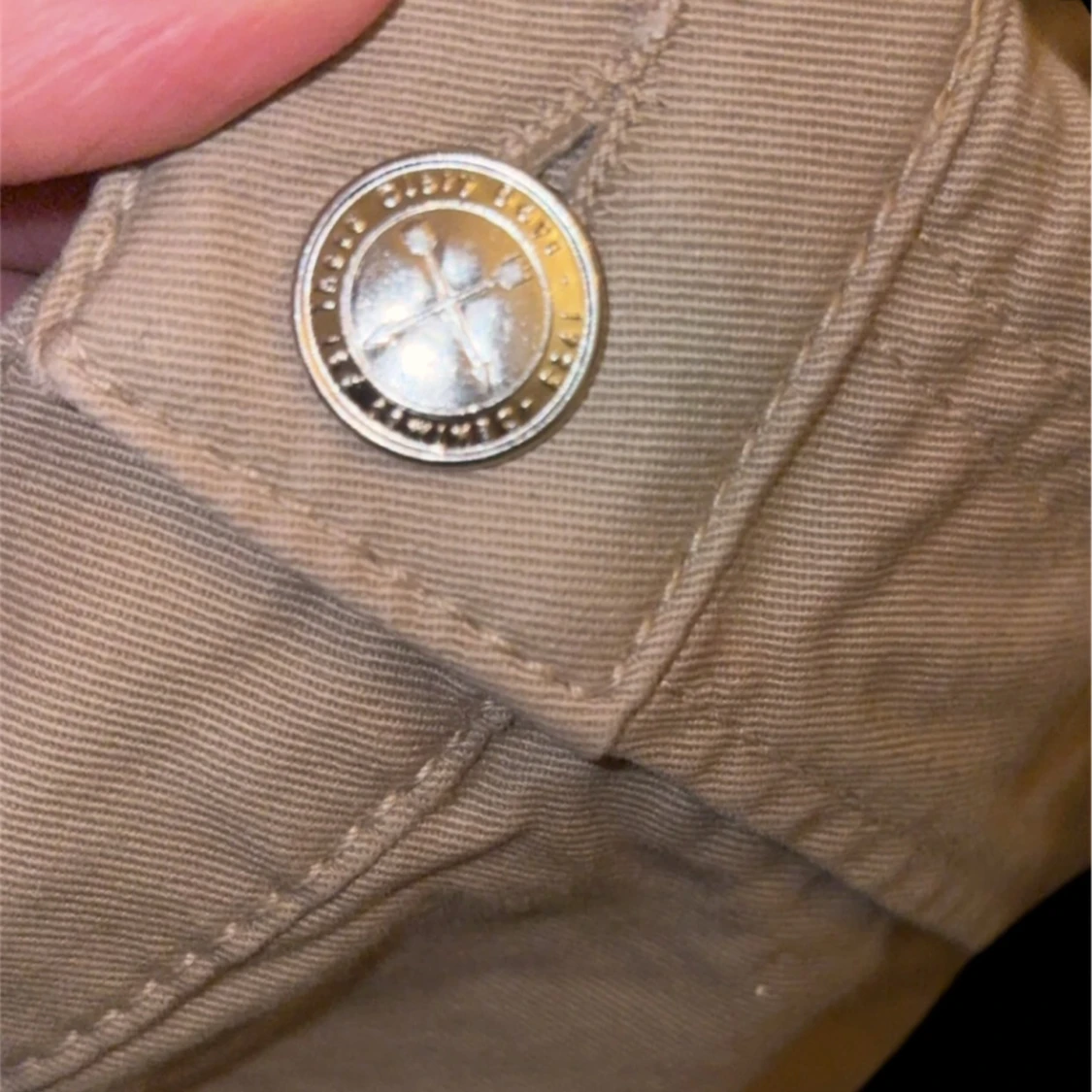 Beige chinos från Denimes - 3