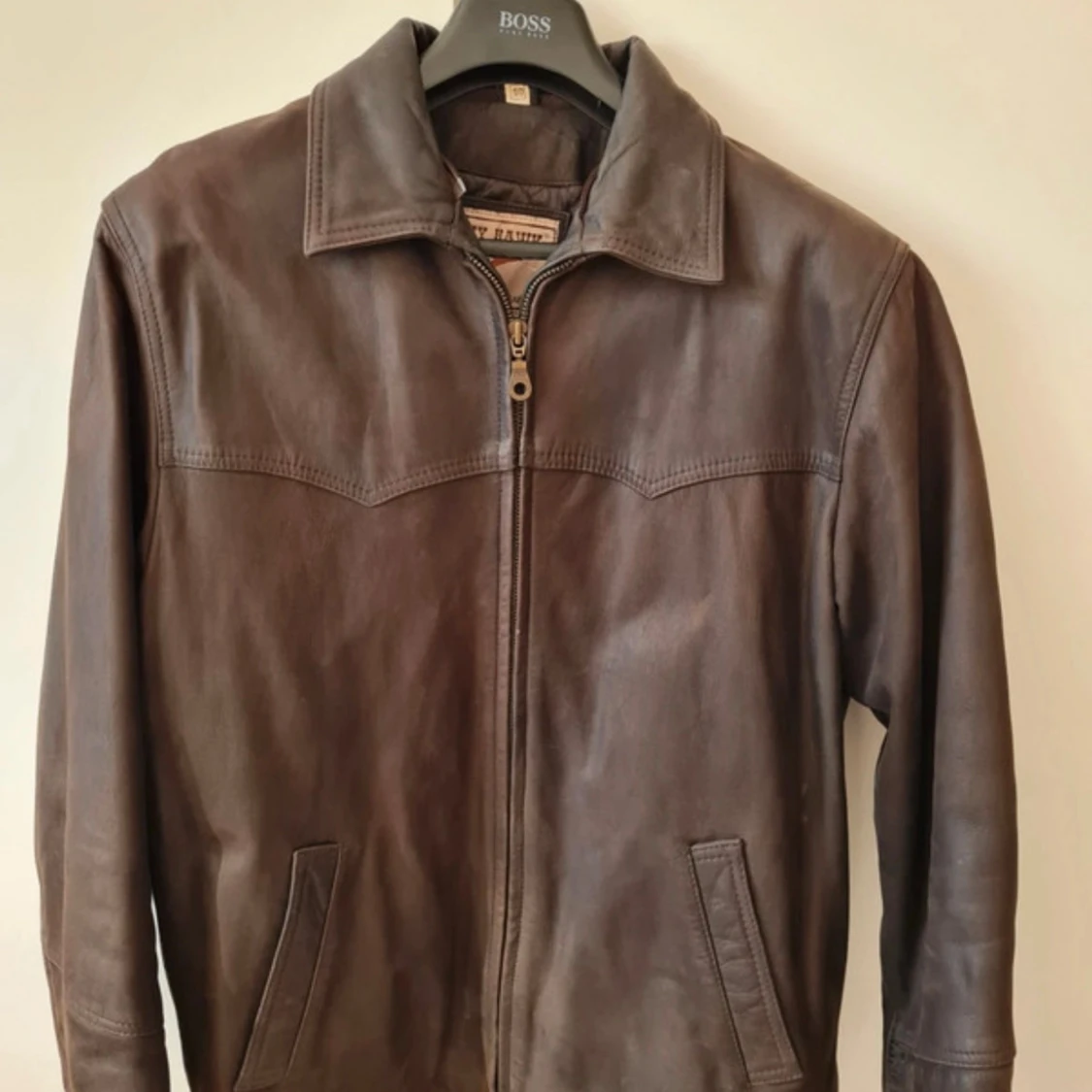 Jacka i äkta skinn, storlek 50, Herr, Sky Hawk