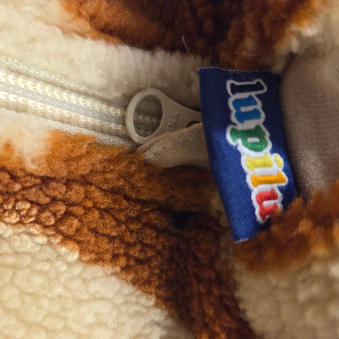 Teddyjacka med björnmönster från Lupilu - 1