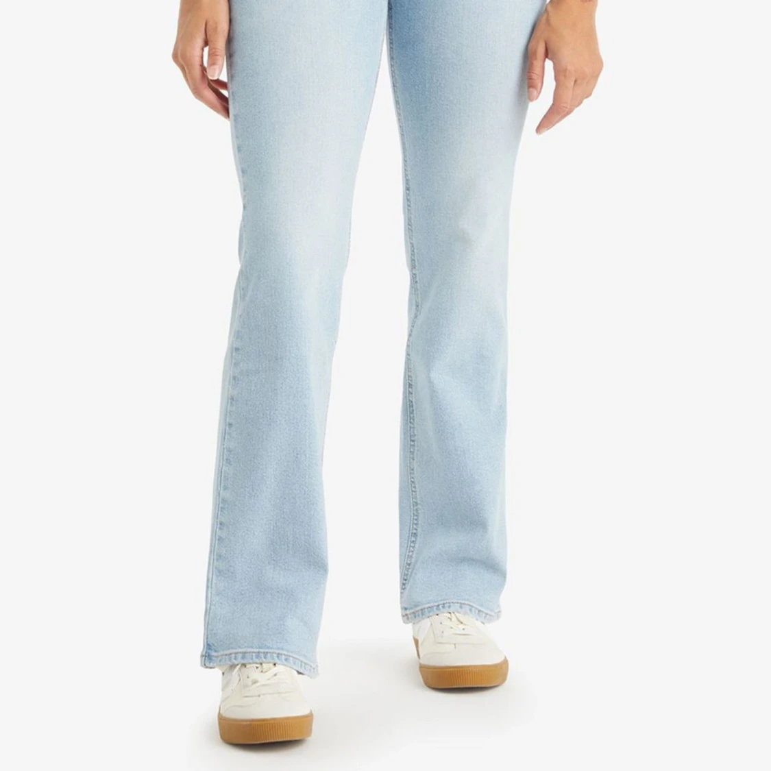 Levi's ljusblå bootcut jeans - 2
