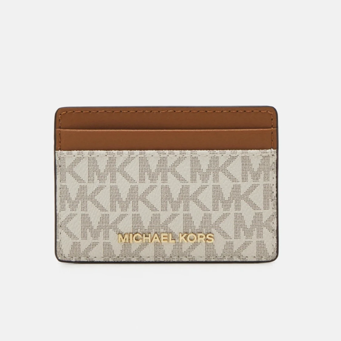 Michael kors beige/brun/vit korthållare - 3