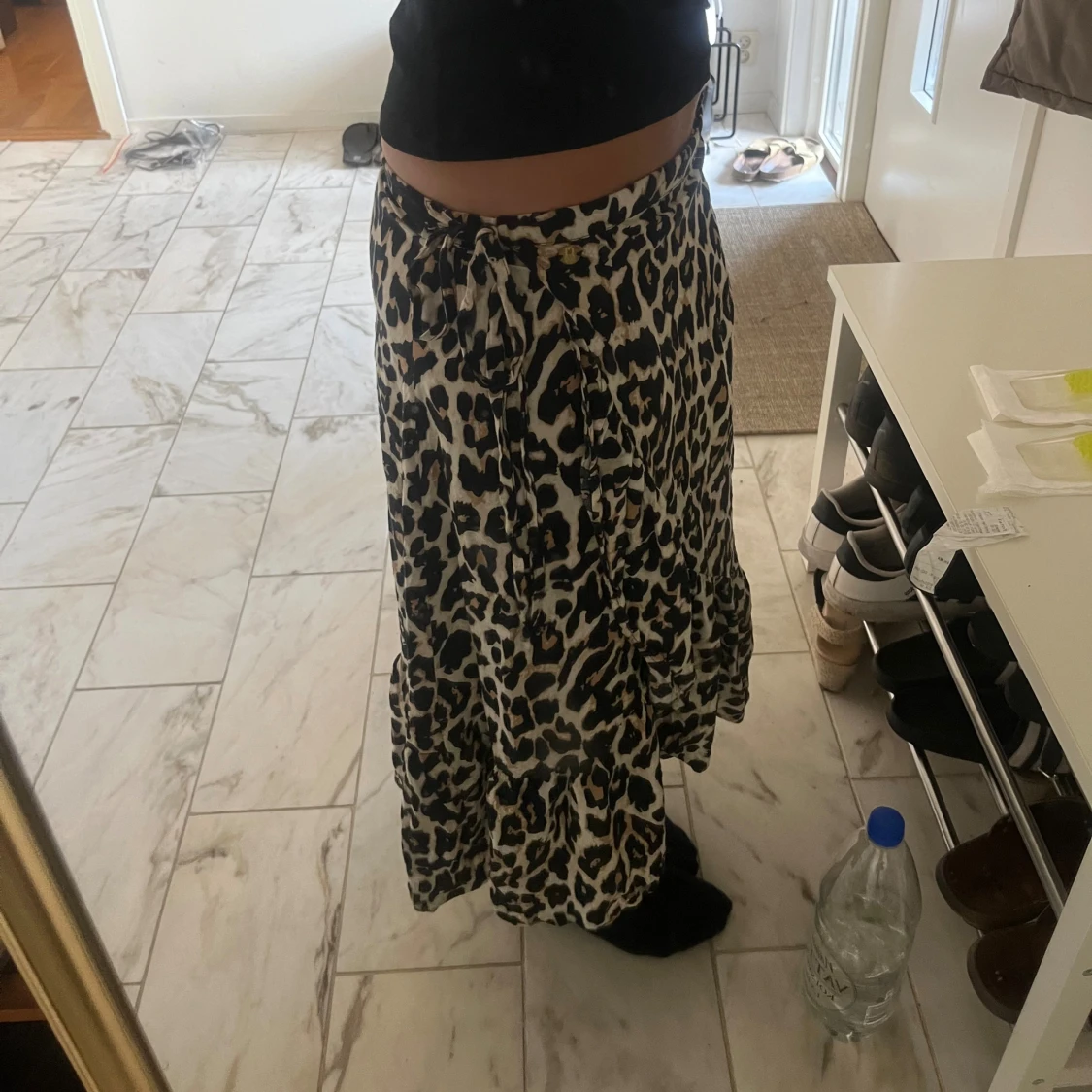 Leopardmönstrad långkjol Pernilla Wahlgren - 1