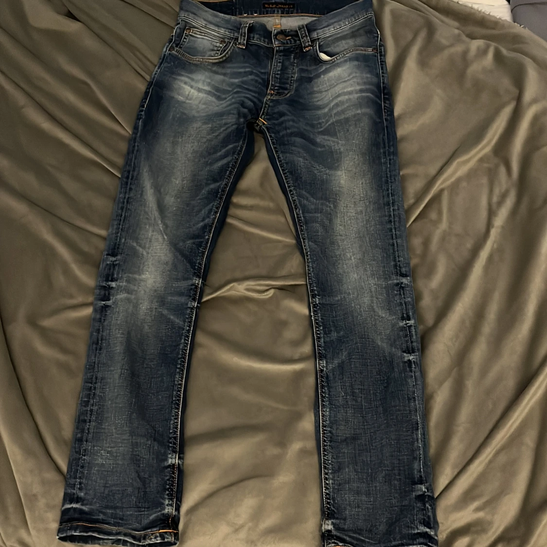 ljus Blå Nudie Jeans - 1