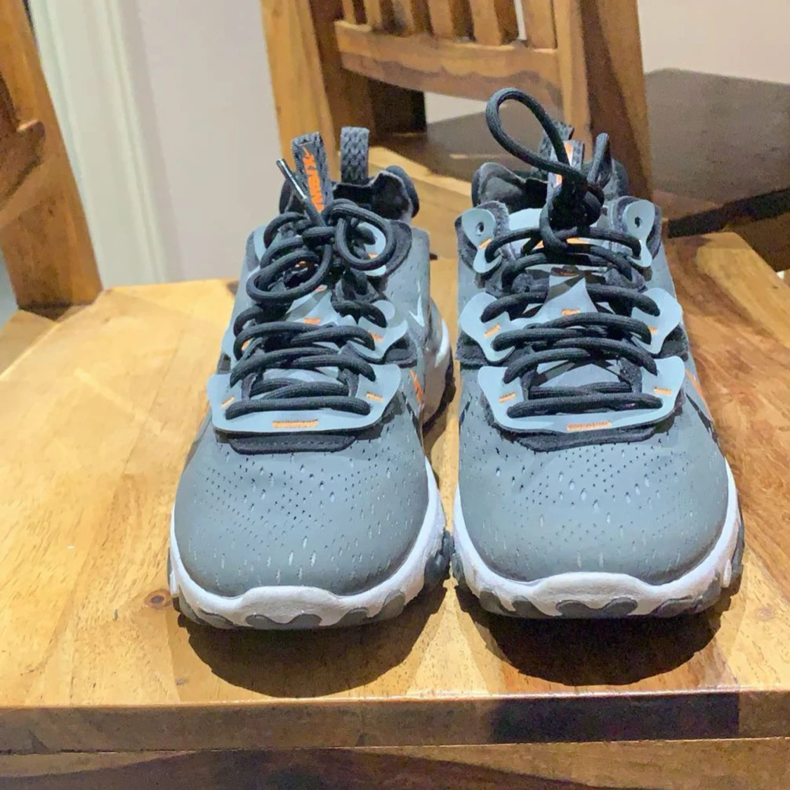 Nike React Element sneakers grå/orange - 2