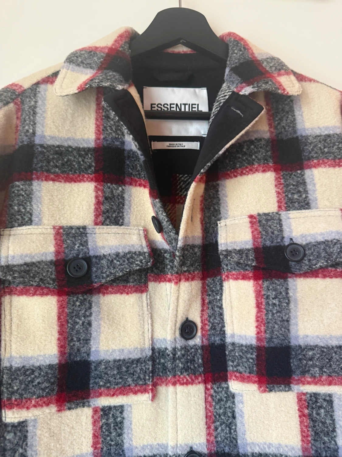 Rutig overshirt från Essentiel Antwerp - 1