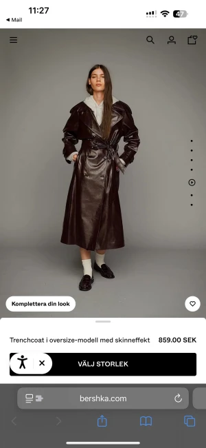 Ny oanvänd bershka trench coat - Ny och oanvänd !!