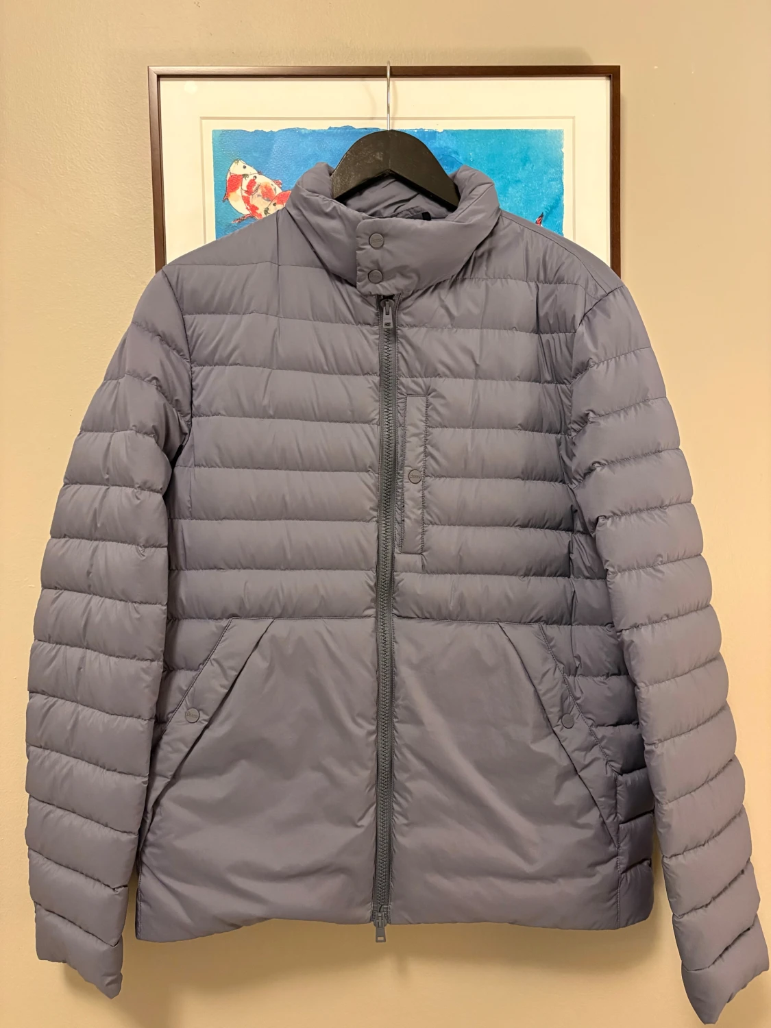 Grå dunjacka från Herno - 1