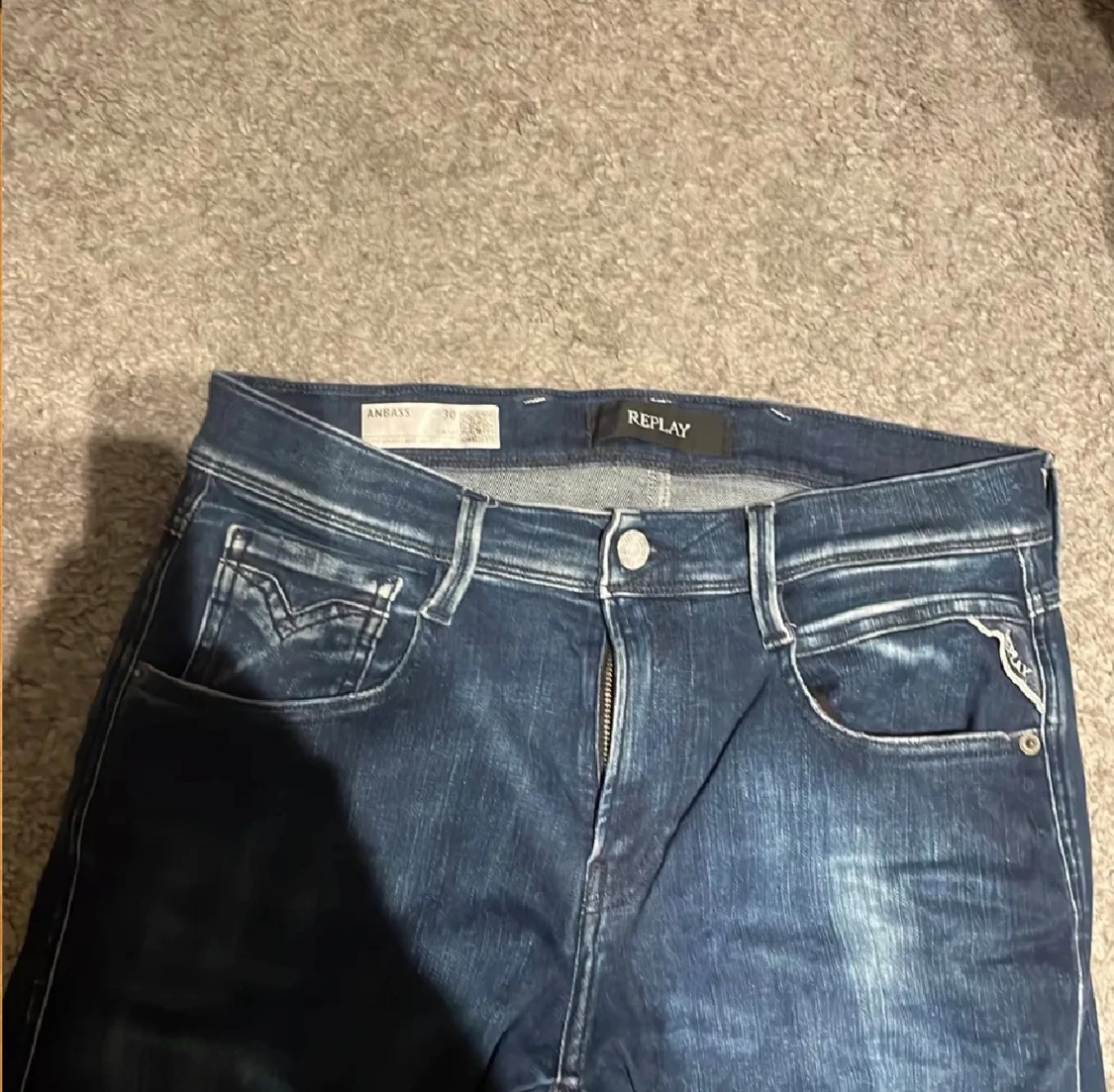 Replay Anbass jeans blå, storlek 30/32 - 2