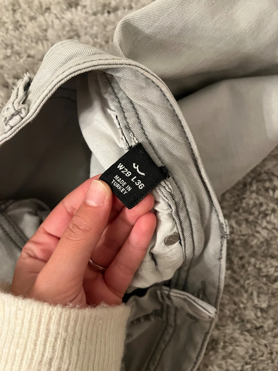 Ljusgrå bootcut jeans från LTB - 4