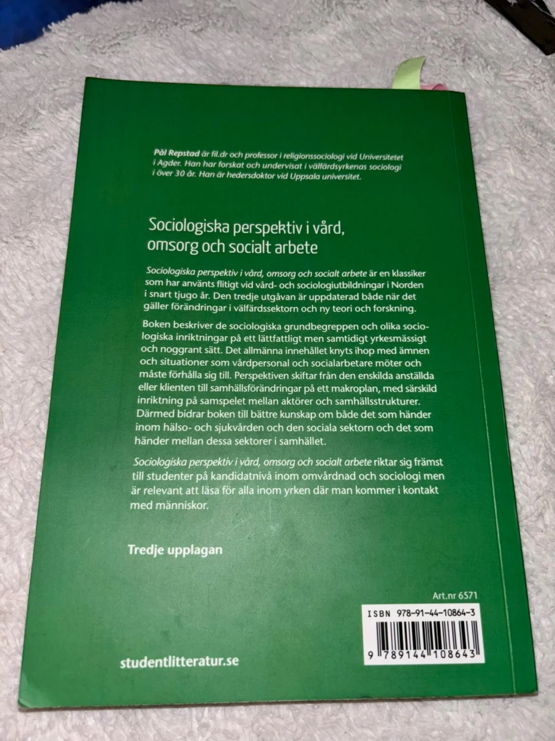 Sociologiska perspektiv i vård, omsorg och socialt arbete - 1