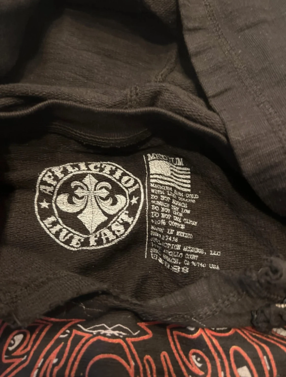 y2k vintage punk hoodie (tight fit) - 4