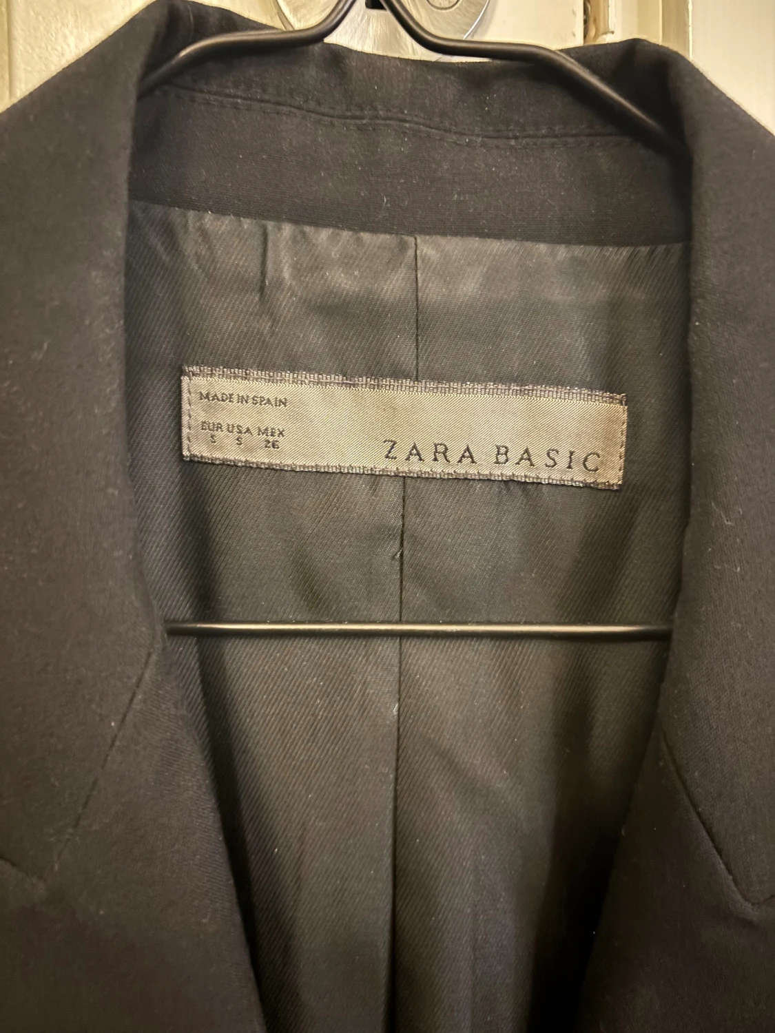 Svart kavaj från Zara Basic - 1