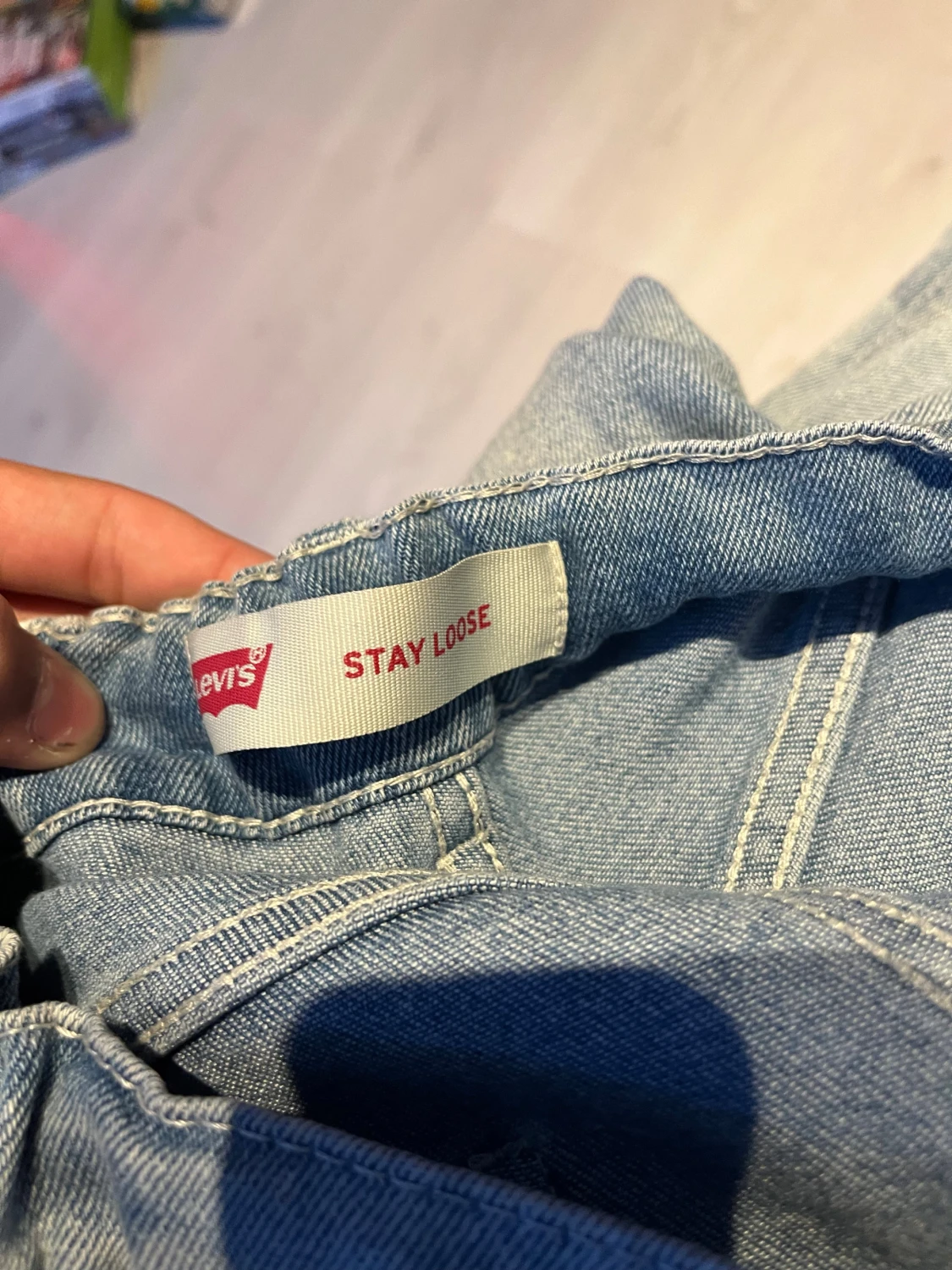 Levi's 501 ljusblå jeans straight fit - 4