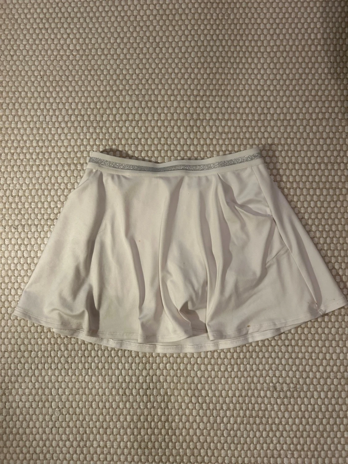 Vit kortkjol från Artengo