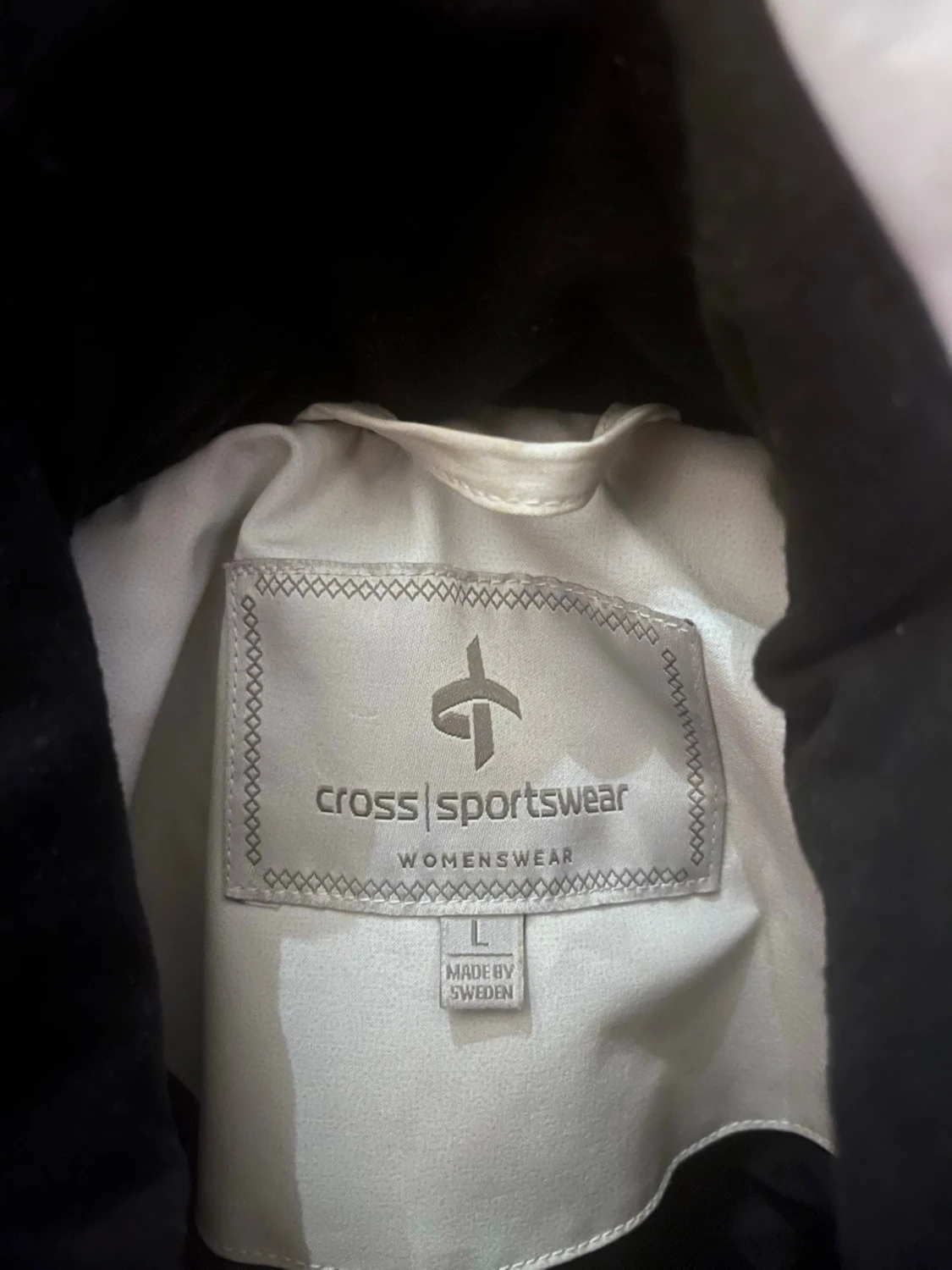 Vit pufferjacka från Cross Sportswear - 1